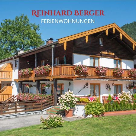 Gaestehaus Berger Inkl. Chiemgaukarte Ruhpolding Dış mekan fotoğraf