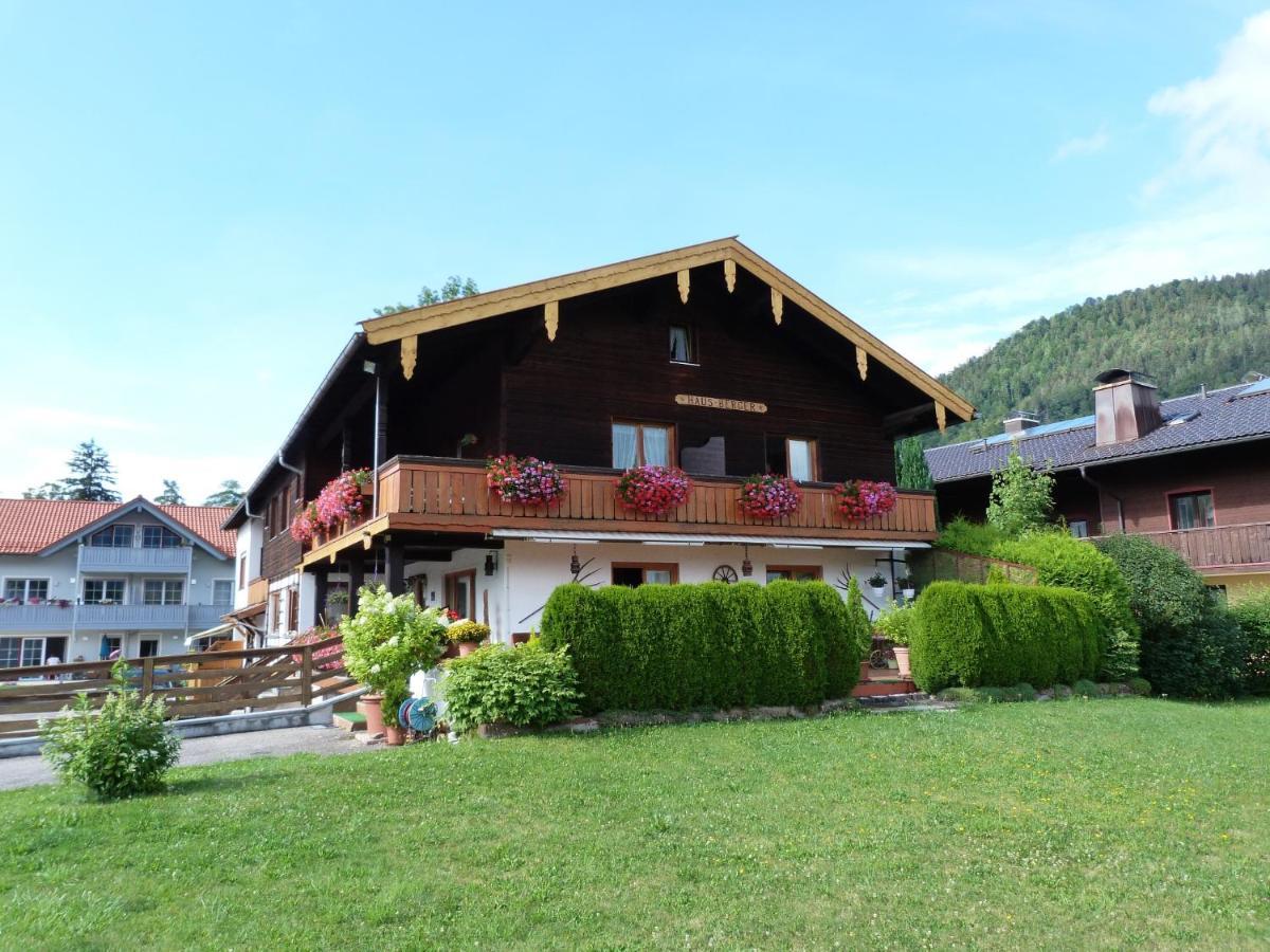 Gaestehaus Berger Inkl. Chiemgaukarte Ruhpolding Dış mekan fotoğraf